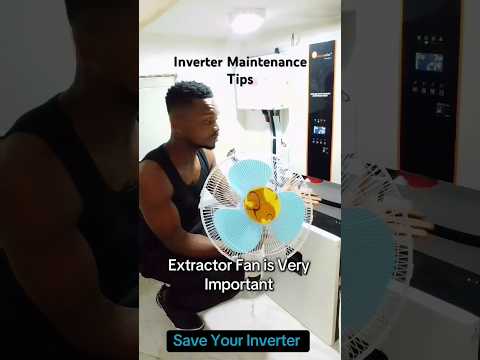 Inverter Maintenance Tips. Fans are essential for Inverters #microinverter #quickchathe #2024 #2025