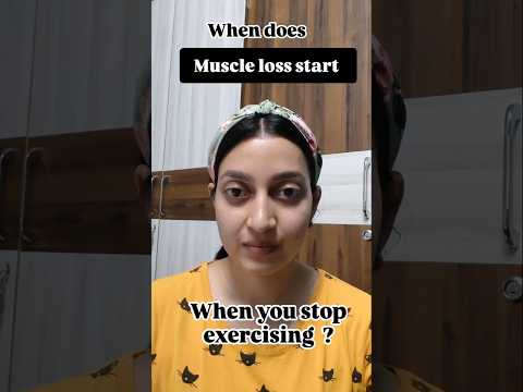 When do you lose muscle mass