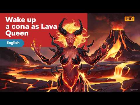 Wake Up from a Coma as Lava Queen 👸🔥 Princess Story 🌛 Fairy Tales ‪‪@magiccozytales