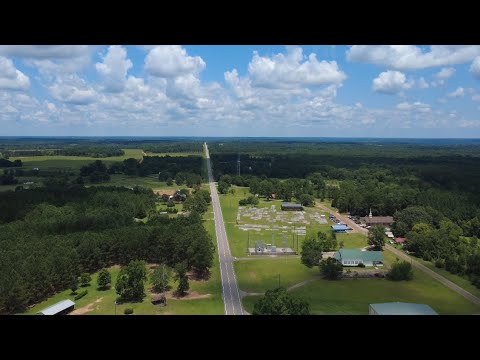 DJI MINI 4K Haleburg, Alabama.  Small Town, Short Flight