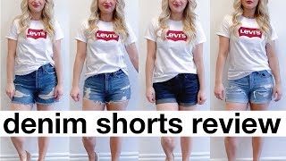 Denim Shorts Review + Try On