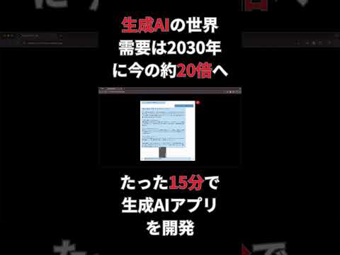 ChatGPT&Next jsでマーケティング支援アプリを作ろう【プログラミング実況】 short