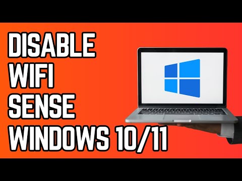 How to Disable WiFi Sense Windows 10 & 11 (Regedit)