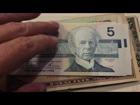 What did I get in my BLIND BID on Canadian and World Banknotes?