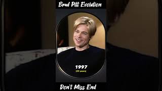 Brad Pitt Evolution | World War Z Movie main actor #bradpitt #actorstransformation #shortsvideo