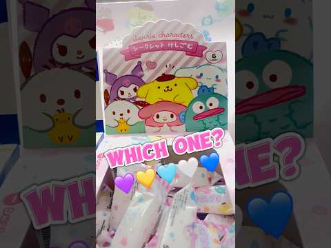 Secret Erasers😱 Melody? Kuromi? Cinnamoroll? Pochacco? Hangyodon?