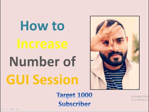How to increase the number of SAP GUI Session |#sap #saps4hana #sapecc |