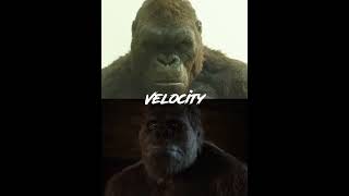 Kong vs Gigantopithecus (Same Size) #shorts