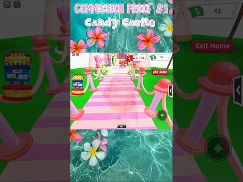 Commission #1 CANDY CASTLE!! proofs!!! #roblox #adoptmeedit #music #adoptme #adoptmefree #robloxsong