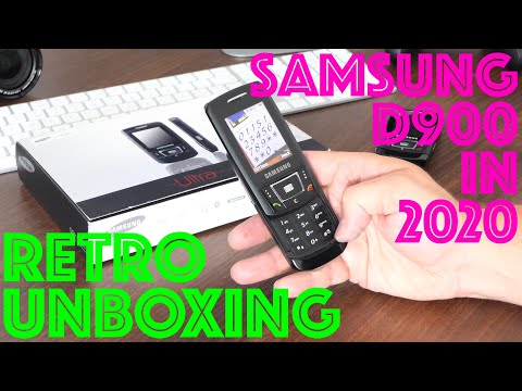 Unboxing A Mint Condition Samsung D900 In 2020 **Still A Smart Little Phone**