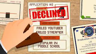 A Game Where You Review Job Applications - Thank You For Your Application