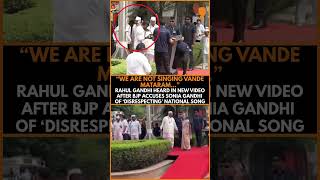 Rahul Gandhi’s Vande Mataram Remark Sparks Fresh Congress-BJP Row