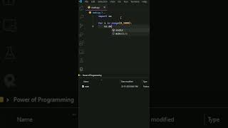 Create 1000 📁 folders in Just 1 Click 😲#shorts #coding #programmingtricks