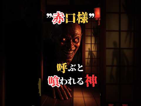 Akaguchi-sama! A god who will eat you if you call him?