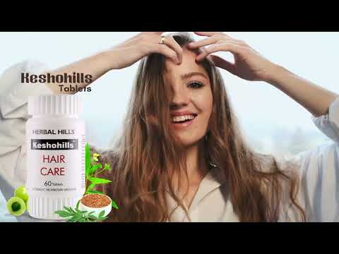 Keshohills Tablet Hair Care Therapy Anti Hairfall tablet that Maintains Shine Healthy Strong Hair