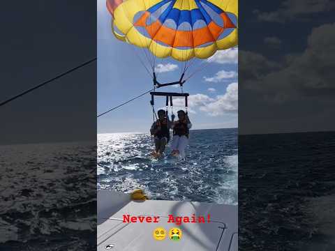 NEVER AGAIN❗I New Fear Unlocked 🔓: ACROPHOBIA  #parasailing #shortvideo
