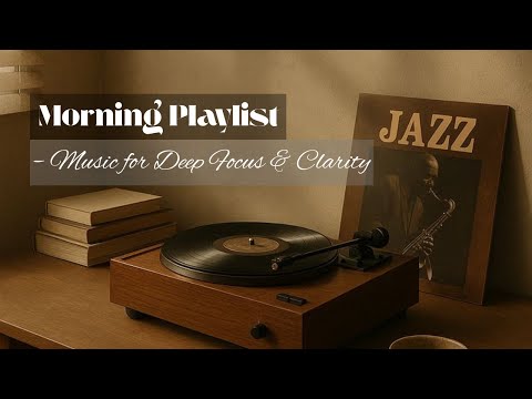 🌄 Morning Playlist – Music for Deep Focus & Clarity | Start Your Day with Intention 🎧☕