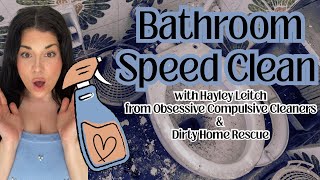 Bathroom Speed Clean | Hygienic Deep Clean in 10 Minutes!