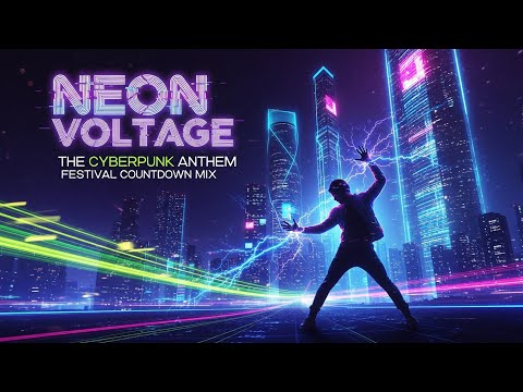 Neon Skies: K-Pop EDM Fusion Ignites a Cyberpunk Cityscape