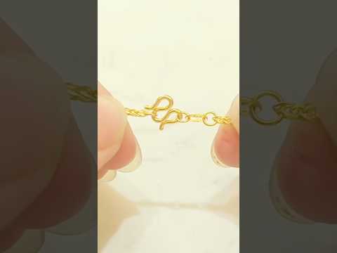 Gold Chain Hook Clasp Repair #shorts #Gold chain #Jewelry repair #Diy jewelry