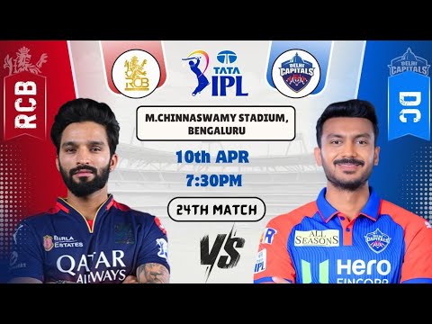 RCB vs DC Today Match Prediction | Royal Challengers Bengaluru vs Delhi Capitals Match prediction
