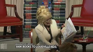 Dolly Parton’s Imagination Library of Louisville sends 500,000th book