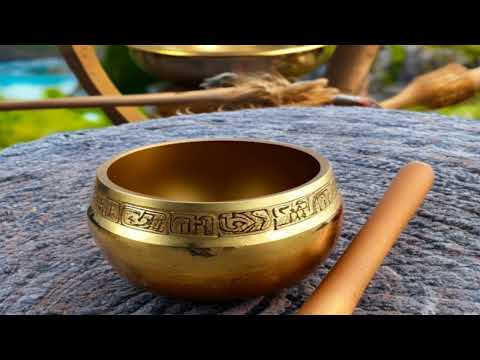 Tibetan Singing Bowls For Healing and Cleansing Your Chakra at 432Hz