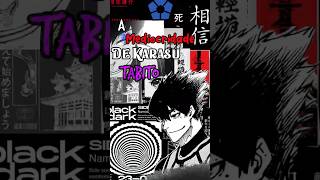 Karasu Tabito: O Corvo que Esconde a Própria Fraqueza. #bluelock #karasutabito #anime