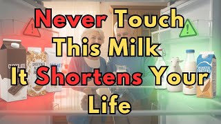 Seniors, 3 WORST Milks You Should NEVER Touch and 3 You MUST Drink Daily | Senior Health Tips