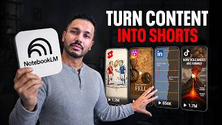 NotebookLM Now Turns Any Content Into Shorts in 2 Clicks