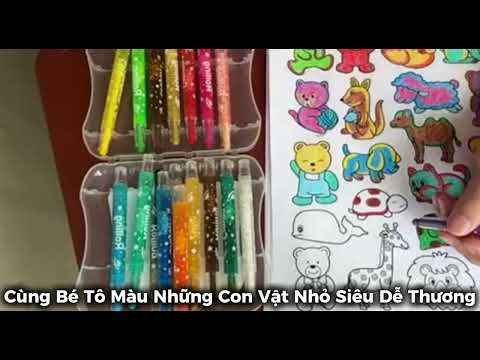 Bé Tập Tô Những Con Vật Nhỏ Ngộ Nghĩnh – Dễ Làm, Dễ Thương | go88