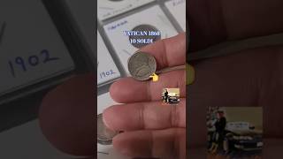 COIN COLLECTING: VATICAN 1868 10 SOLDI #coin #coinsworthmoney #treasuresearch #collection #money