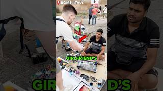 Street Artist Paints My Girlfriend's Bag for 20 Euros... 😮