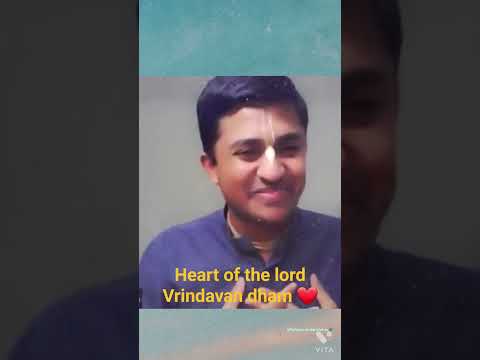 Vrindavan dham: the heart of the lord 🙏🙇🏻 #Vrindavan #radharani #krishna #harekrishna #iskcon #new