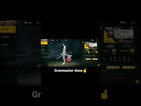 GRANDMASTER DONE 🤗 IN 7 HOURS #free fire shorts #gyangaming#total gaming #free fire india