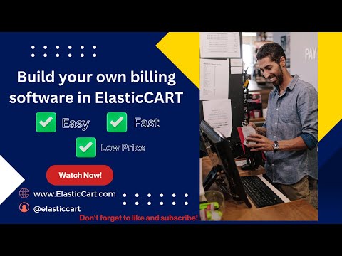 Boost your Own POS billing software |2024|#elasticcart #online business #ecommerce