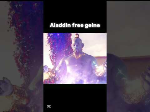 Aladdin Last Wish | To free Geine #movie #fantasy #aladdin #shorts #foryou