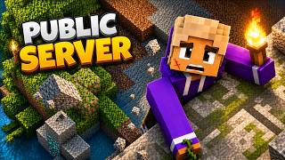 🔴 LIVE: Minecraft Survival Public SMP With Subscribers | Join Now!