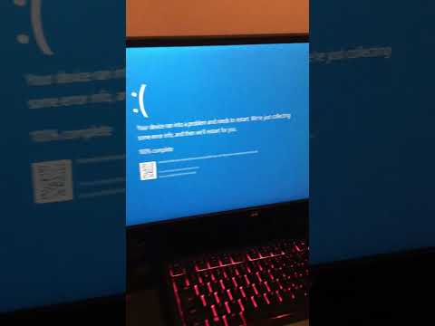 computer blue screen error #shortvideo  #techtips #computerhardware  #techreviews #techtalk