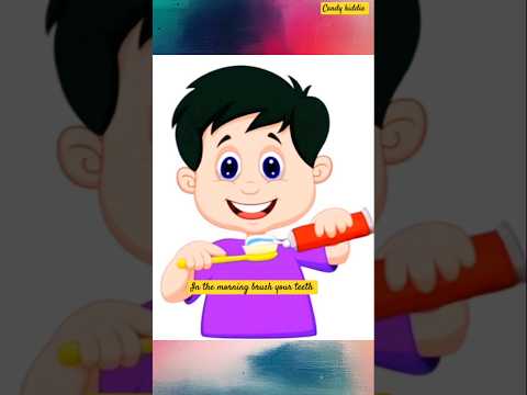 ABCD, in the morning brush your Teeth l phonics abc song l CandyKiddie