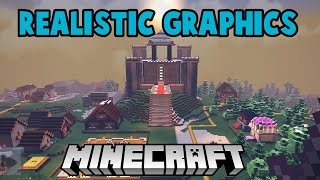 Realistic Graphics For Minecraft Android 2021 | pocket edition