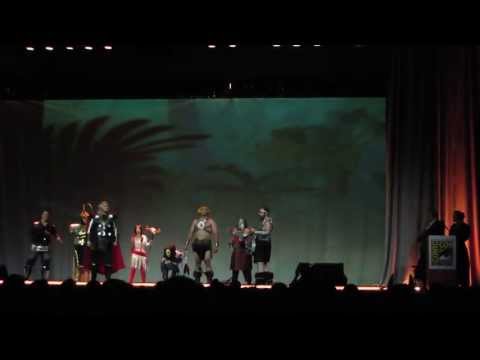"Thunder Pumped" SDCC Comic Con 2013 Masquerade #28 Thor vs. He-Man