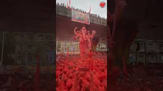 visarjan last day of Girigaon chaupati visarjan Ganesh bhagwan mumbai parel Cha maharaja darshan 🥹