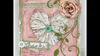 Gathered Paper Card Tutorial