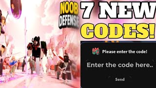 NEW CODES ⚠️ NOOB DEFENSE MAY CODES 2025