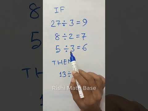 Tricky Math, Find the solution #shorts #youtubeshorts 290825
