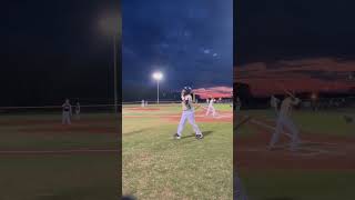 I’m pitching in the semi final game and I made the catch we won 11-3