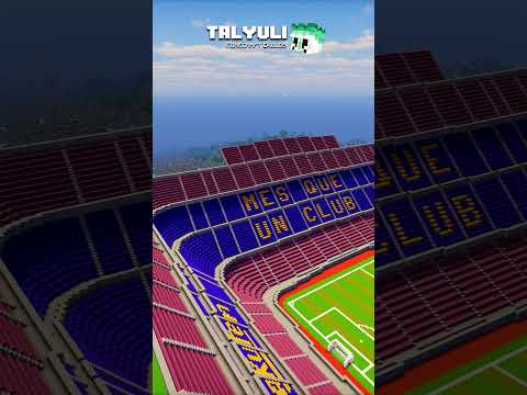 Minecraft | Camp Nou! Day 2 🔴🔵⚽🏟️