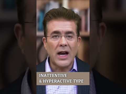 ADHD - INATTENTIVE & HYPERACTIVE Type #shorts