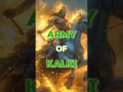 Army of Kalki😱🔥#kalki #kalki2898ad #mahabharat #army #shorts #facts
